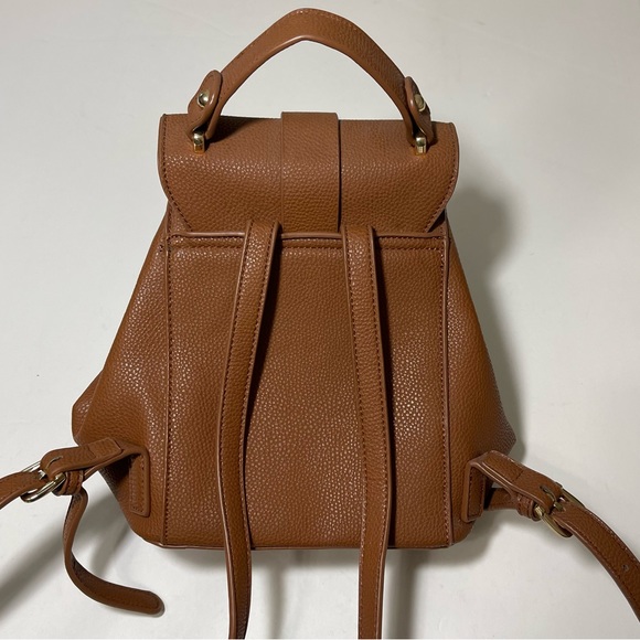 Faux Leather O-Ring Mini Backpack - Picture 12 of 12